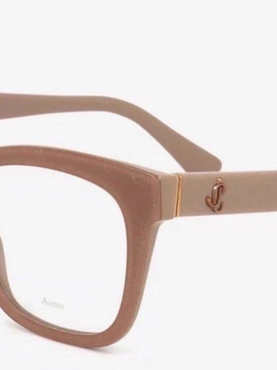 New Jimmy Choo JC277 0KON 00 Nude 50mm Eyeglasses NEW WITH CASE / AUTHENTIC main image 5